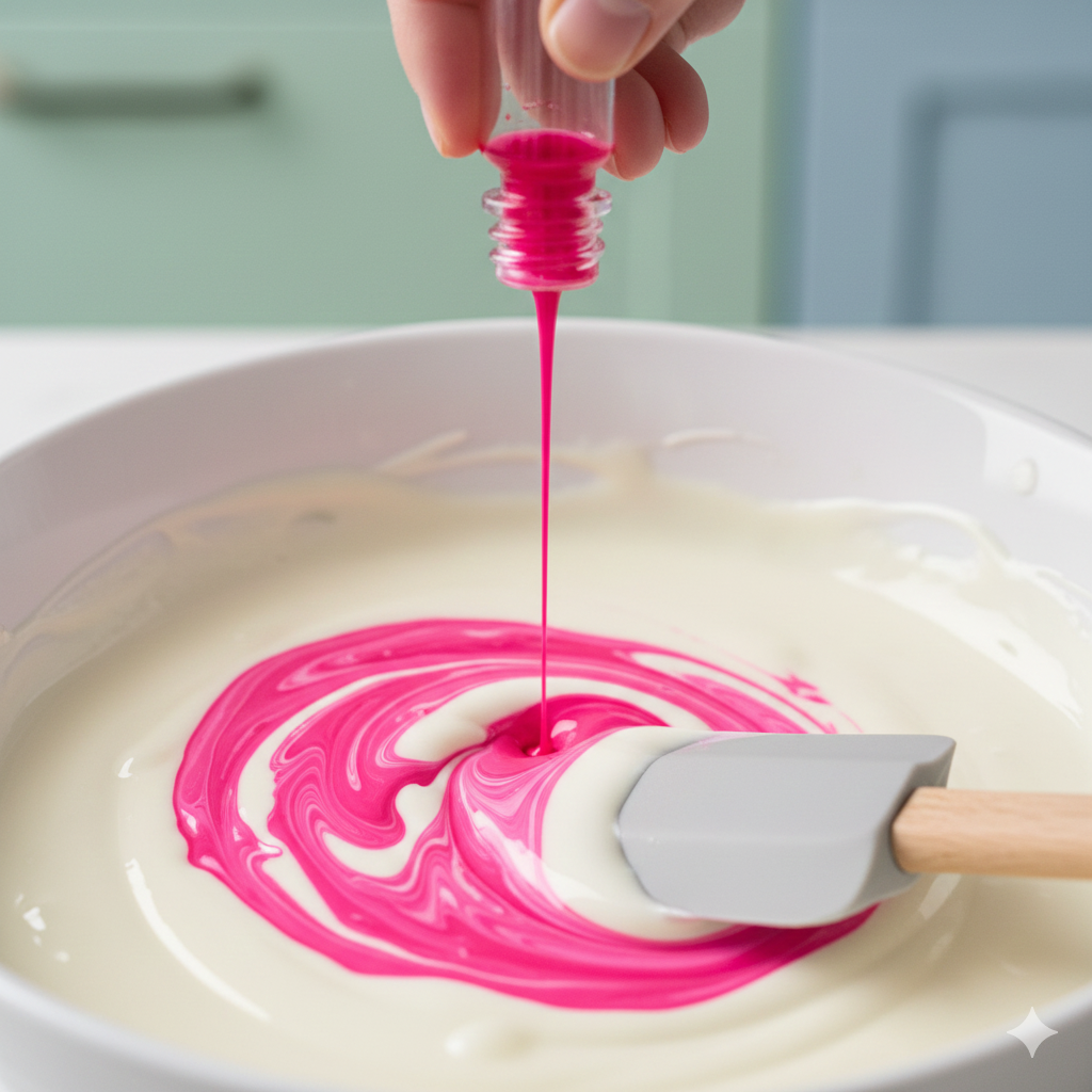 Can You Add Food Colouring to Candy Melts and Chocolate? How to Colour It Right