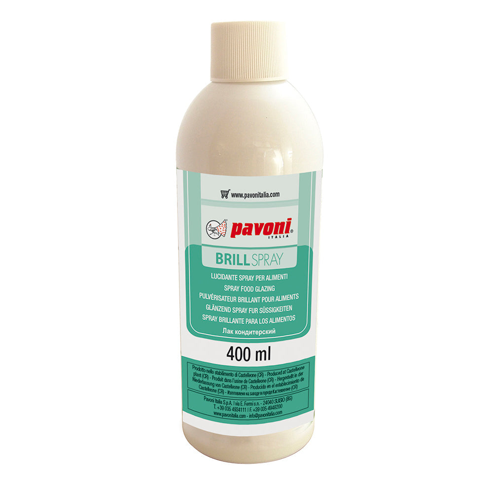Functional glazing and cooling sprays for professional chocolate work