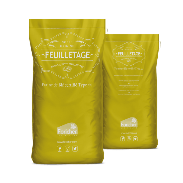 Terroir Feuilletage T55 (puff pastry) flour 25kg