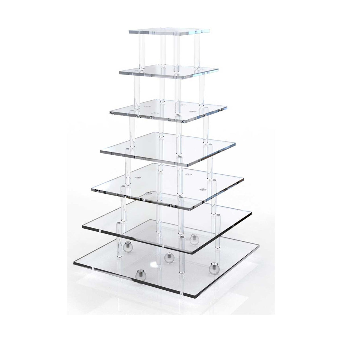 Infinity Square Cake Stand professional pastry tool – Martellato 80A1301