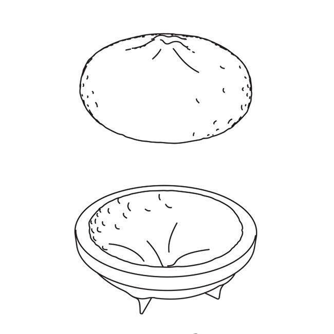 KE057S -3D Pavocake mould CITRON Cédric Grolet  180 x h 70 mm - vol.1215 ml - Zucchero Canada