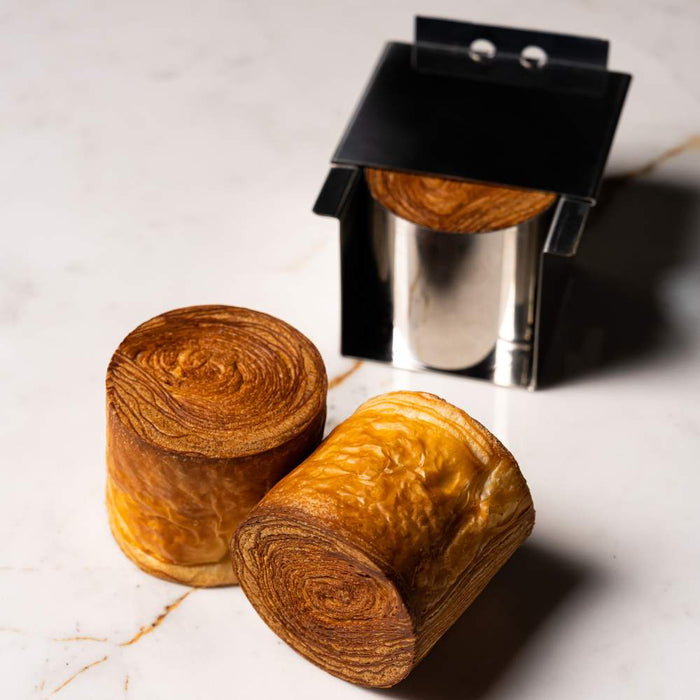 Geometric Croissants: Professional Techniques for Cube and Cylinder Croissants