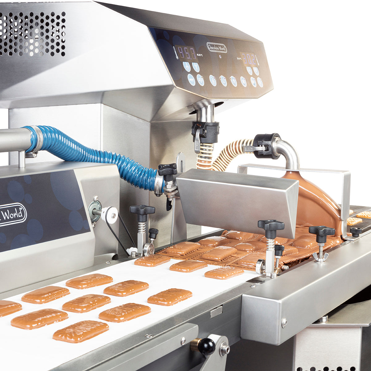 Professional chocolate tempering machine 50-80 kg capacity