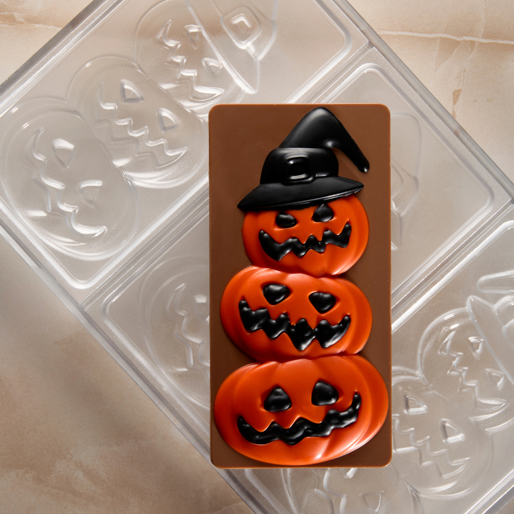Halloween chocolate mold pumpkin ghost