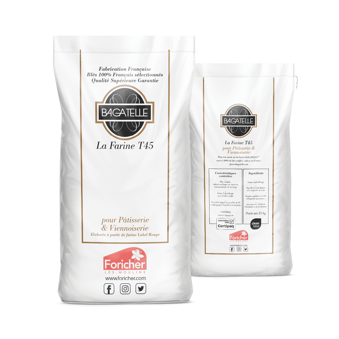 French flour for croissants and viennoiserie