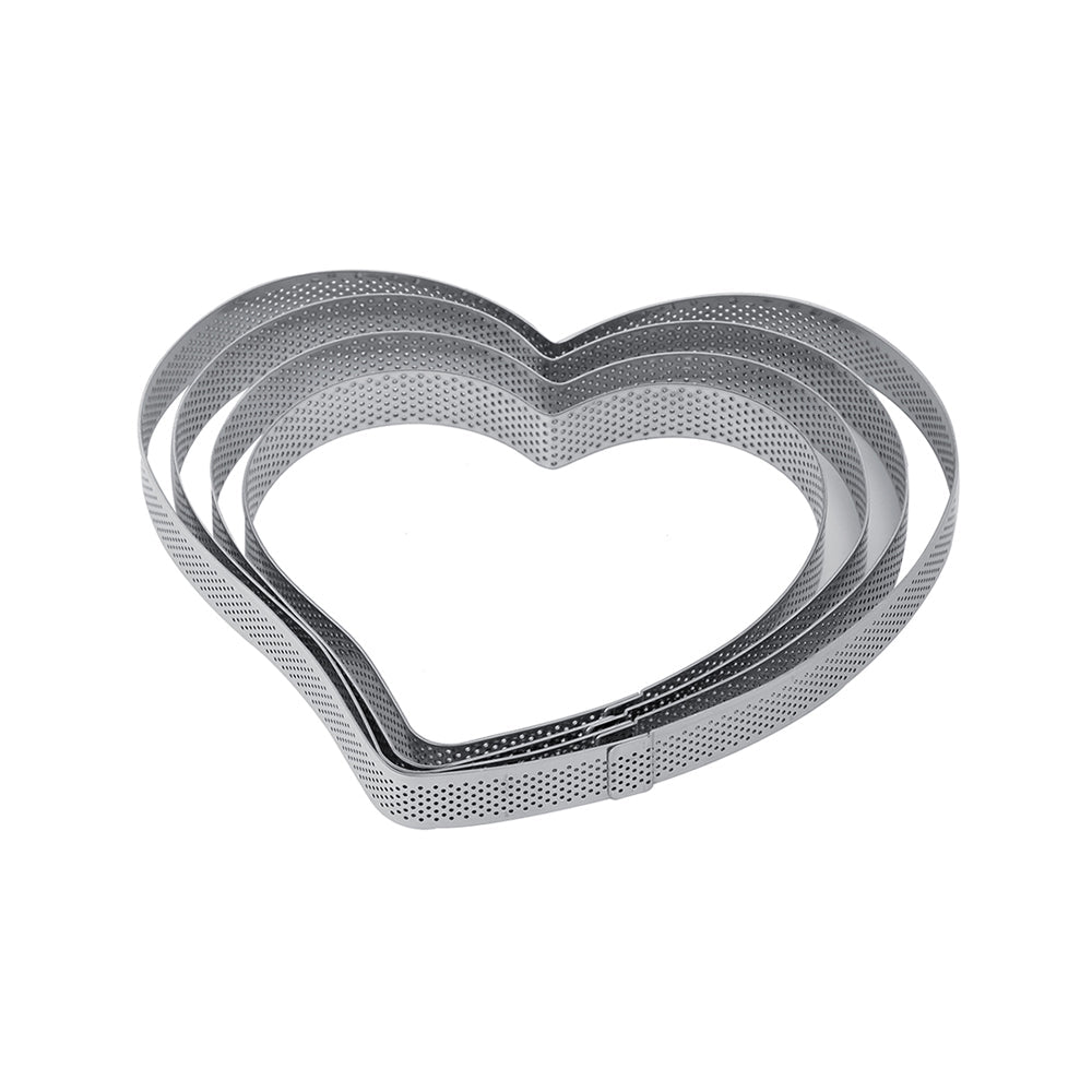 Heart-shaped pastry ring