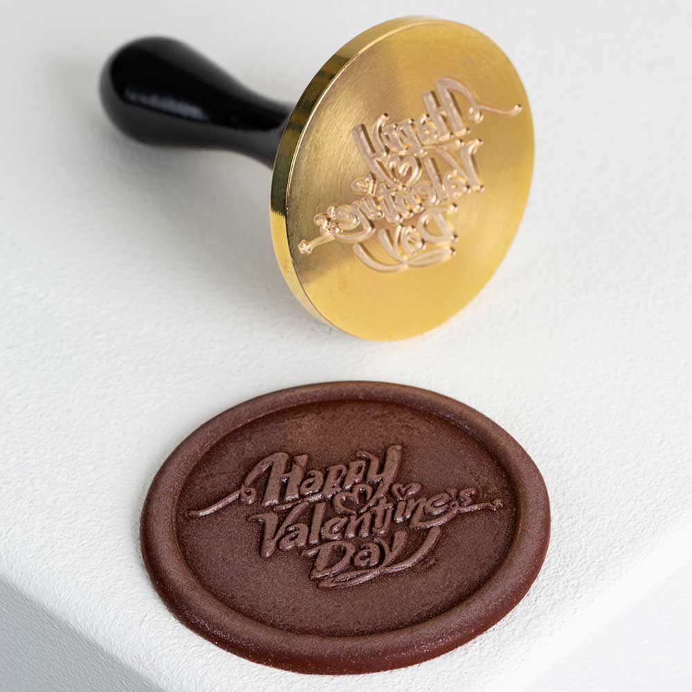 Happy Valentine Chocolate Stamp – Large – Frank Haasnoot