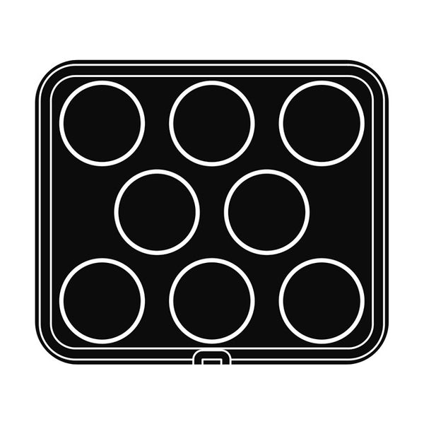 Cookmatic Plate 45 "Tartlets"