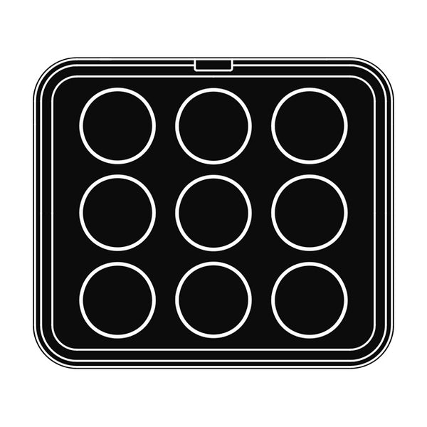 Cookmatic Plate W "Tartlets"