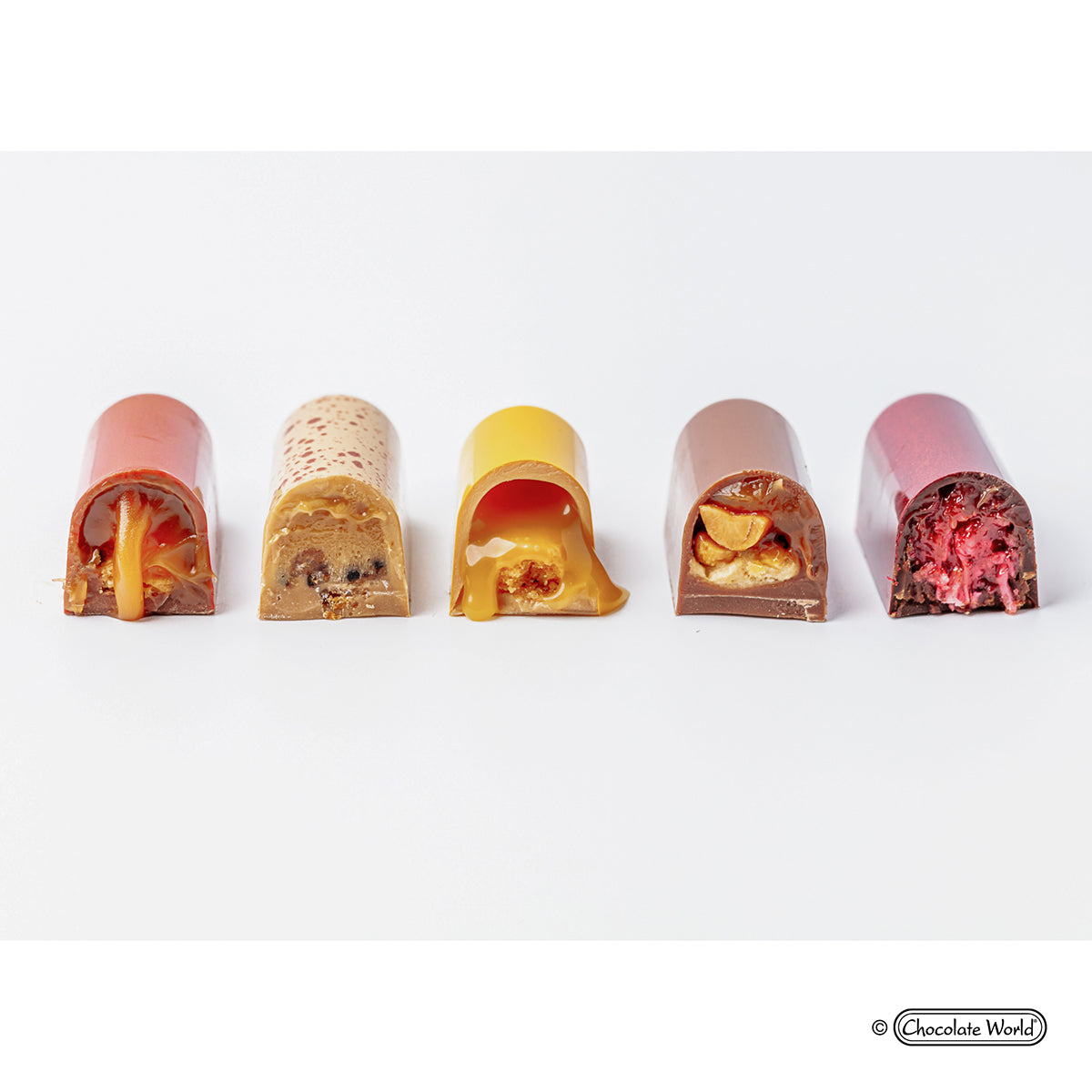 Éclair Snack Bar Chocolate Mold CW12033 | Zucchero Canada