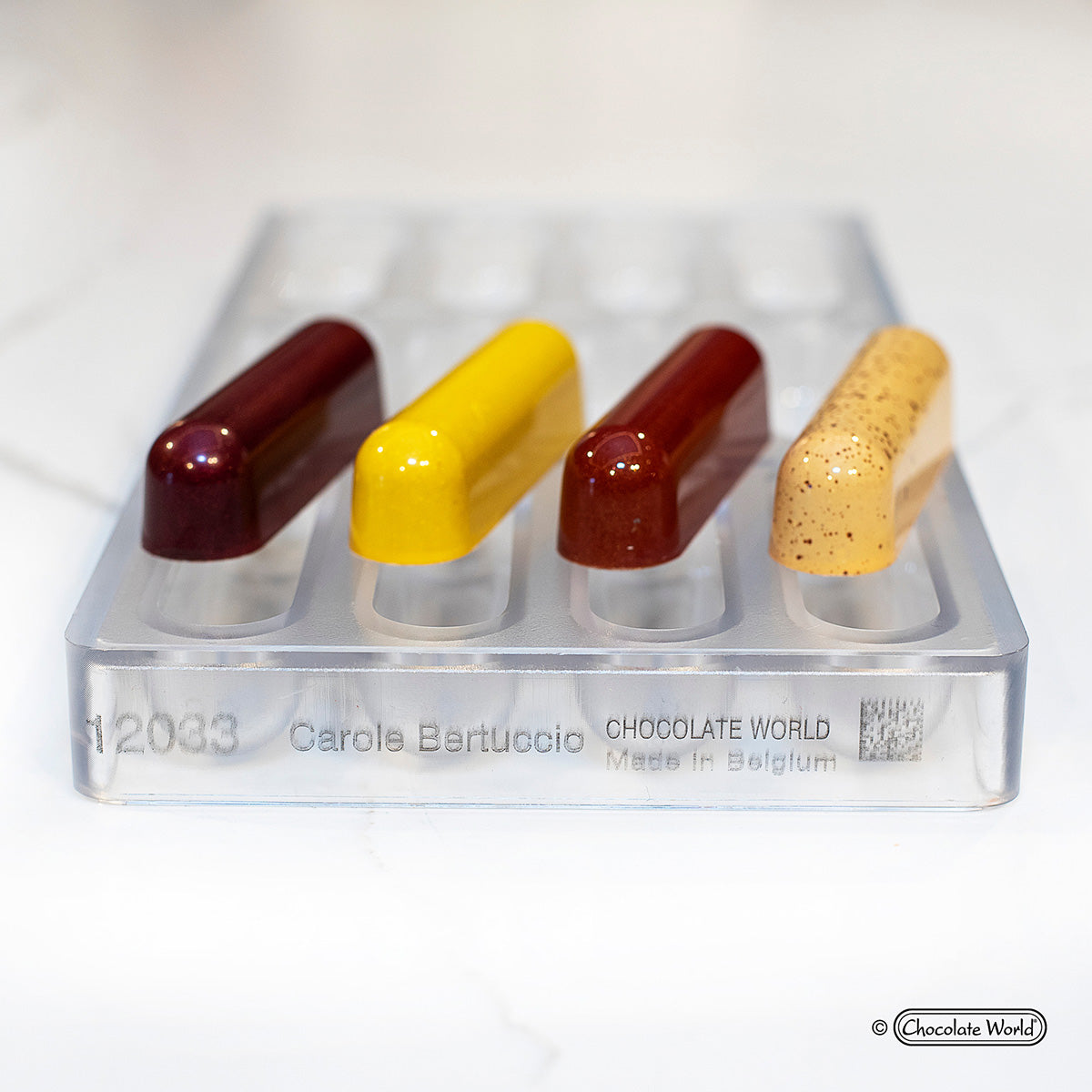 Éclair Snack Bar Chocolate Mold CW12033 | Zucchero Canada