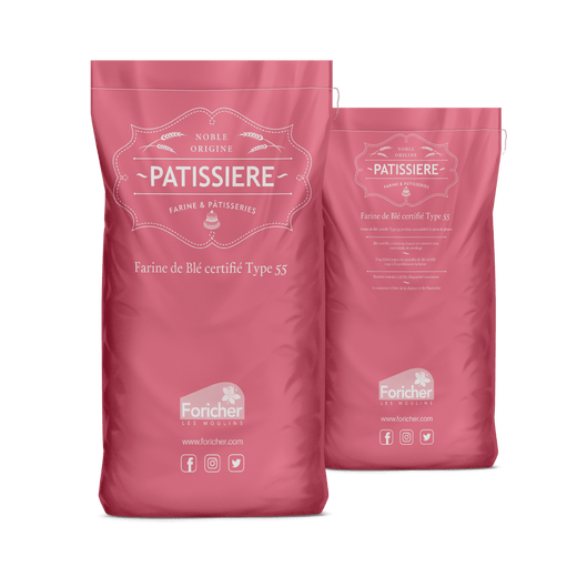 Farine de pâtisserie Terroir T55 pour pâtisserie française 🇫🇷