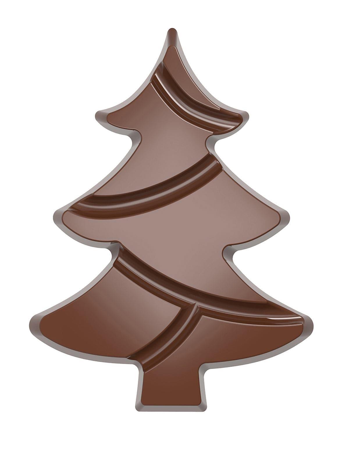 CHOCOLATE MOLD TABLET CHRISTMAS TREE CW12008 - Zucchero Canada