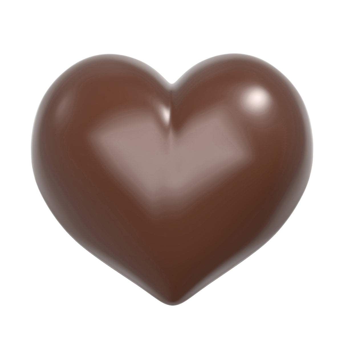 CHOCOLATE MOULD PUFFY HEART CHOCOLATE BOMB - NORA CHOKLADSKOLA CW12088 - Zucchero Canada