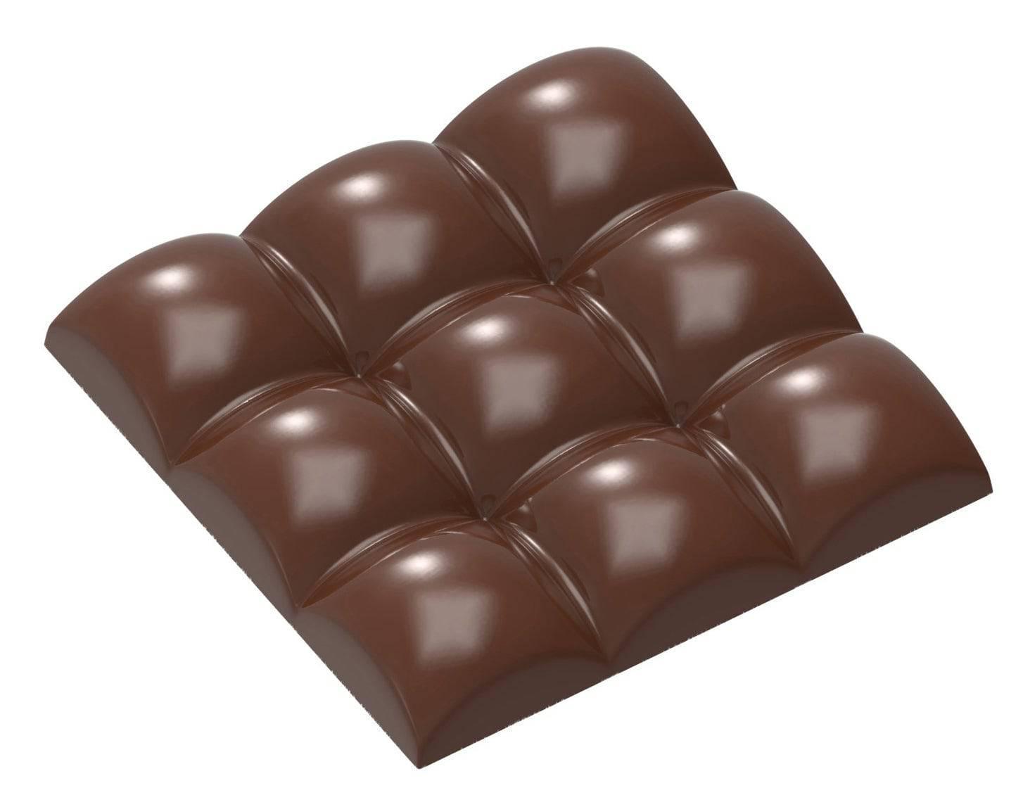 CHOCOLATE MOLD TABLET SQUARE SPHERE - ALEXANDRE BOURDEAUX CW1898 - Zucchero Canada