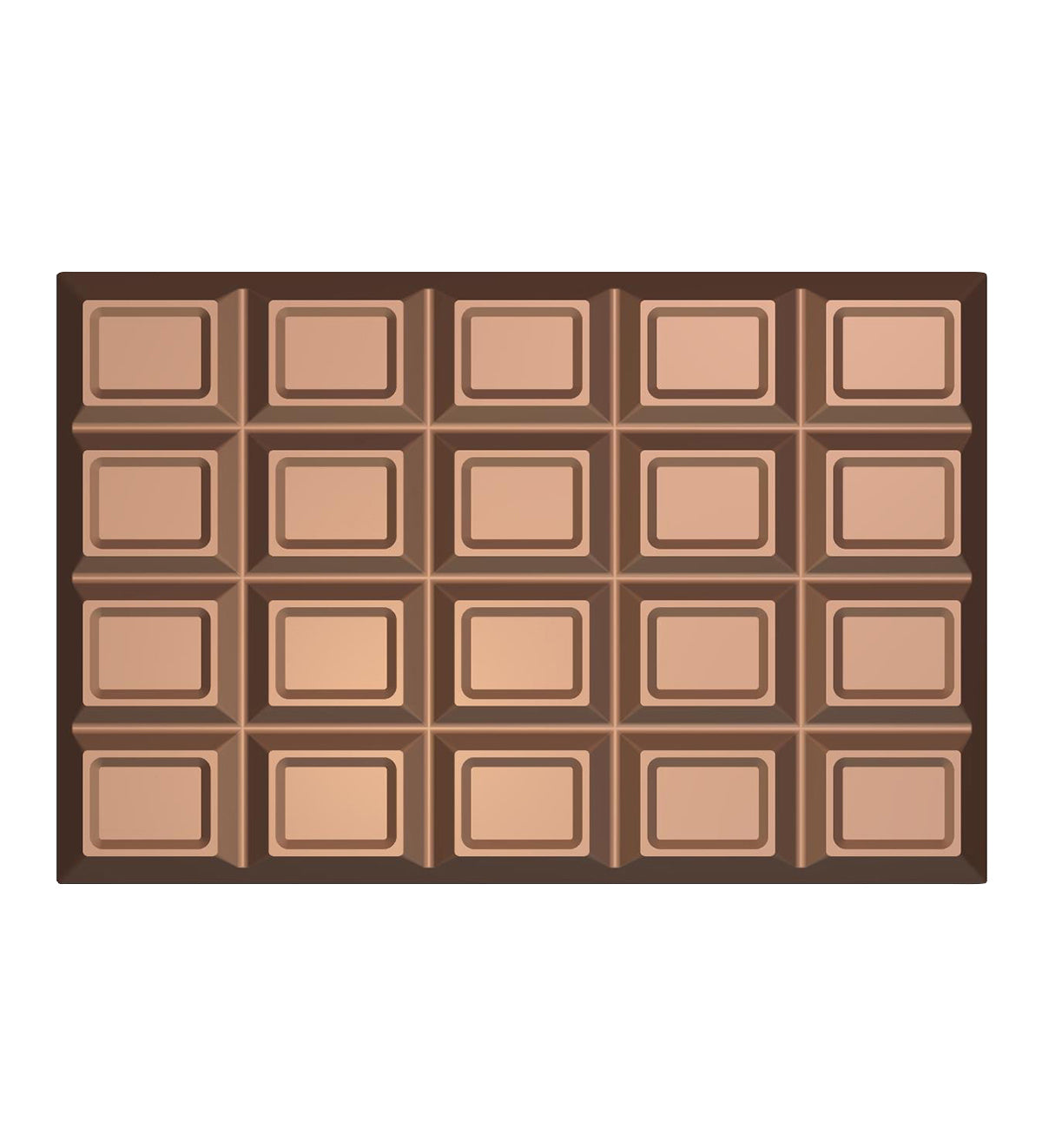CHOCOLATE MOLD BLOCK 1 Kg HA3193 - Zucchero Canada
