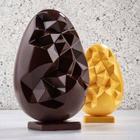 Thermoformed chocolate mold PICASSO SMALL CHOCOLATE EGG KT188 - Zucchero Canada