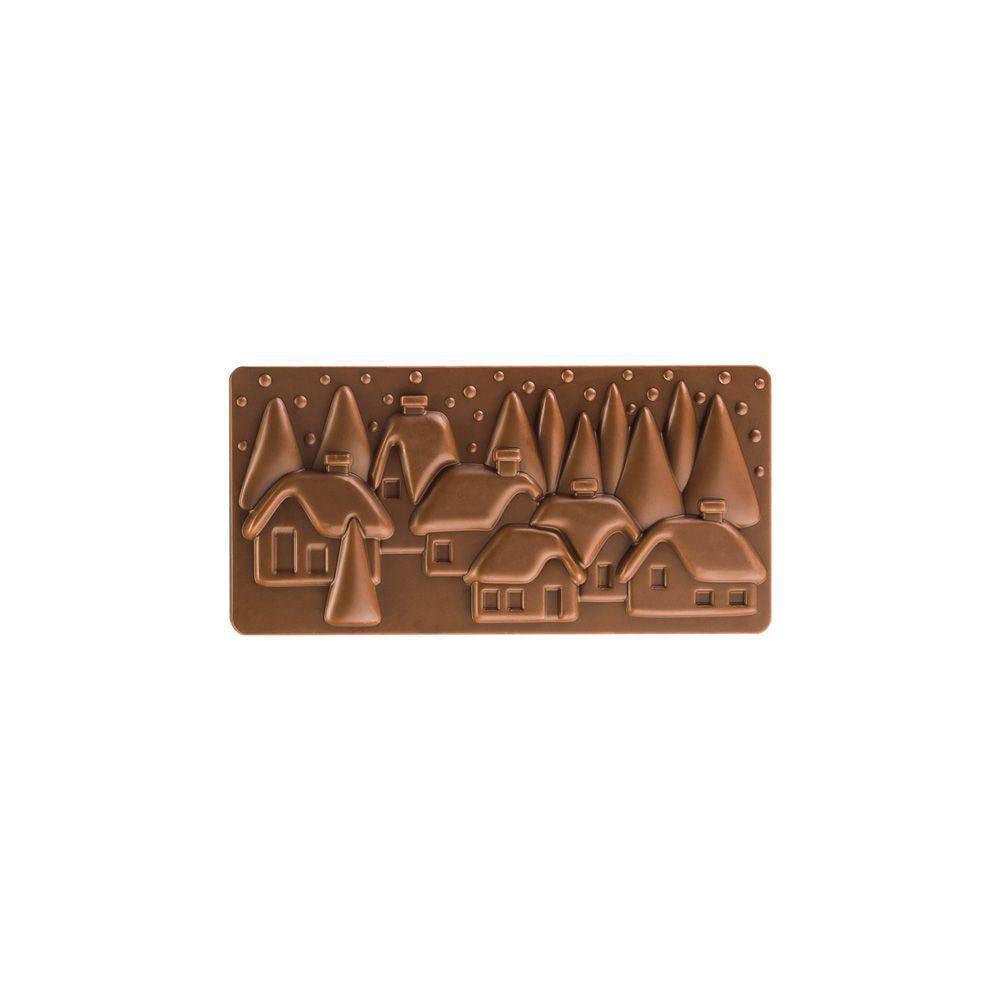 Chocolate Bar Mold Christmas PC5038FR | Zucchero