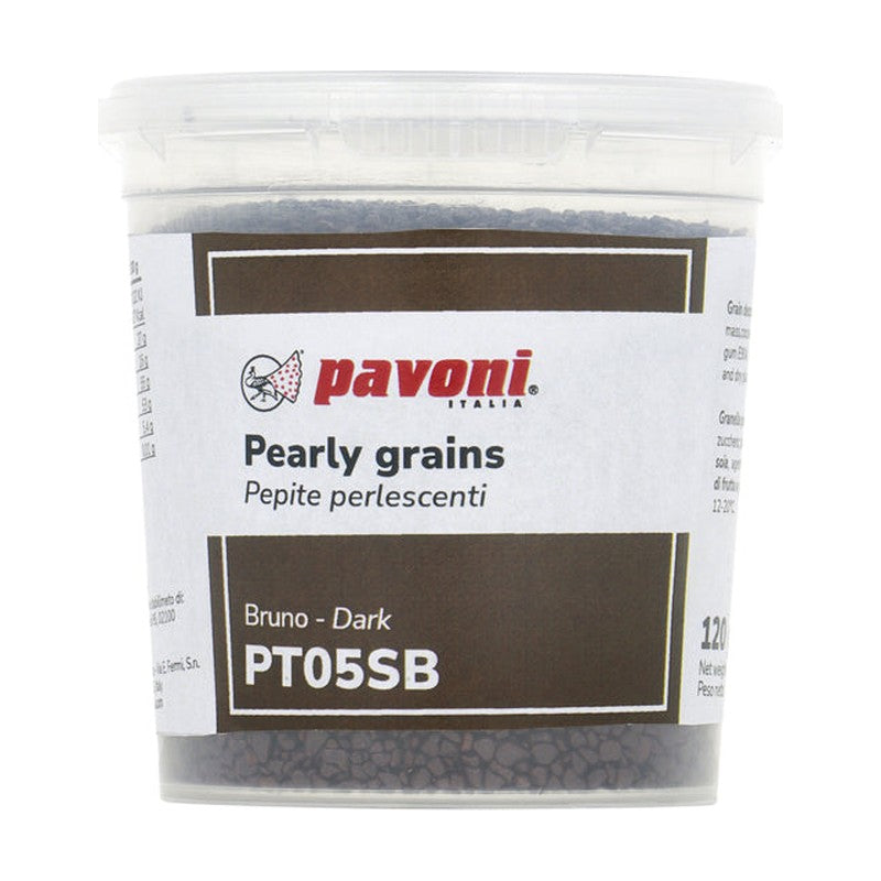 Cocoa Pearly Chocolate Grains 120g – PT05SB – Pavoni Italia