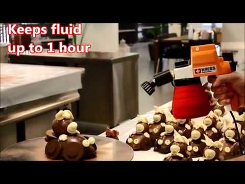 hotCHOC Heated Airless Spray Gun for Chocolate – KREA Swiss (110V) – M1268