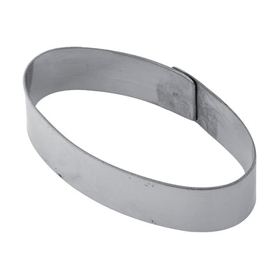 Bracelet en acier inoxydable lisse – Rectangulaire 85x45x20mm (3.3 x 1.8 x 0.8 pouces)