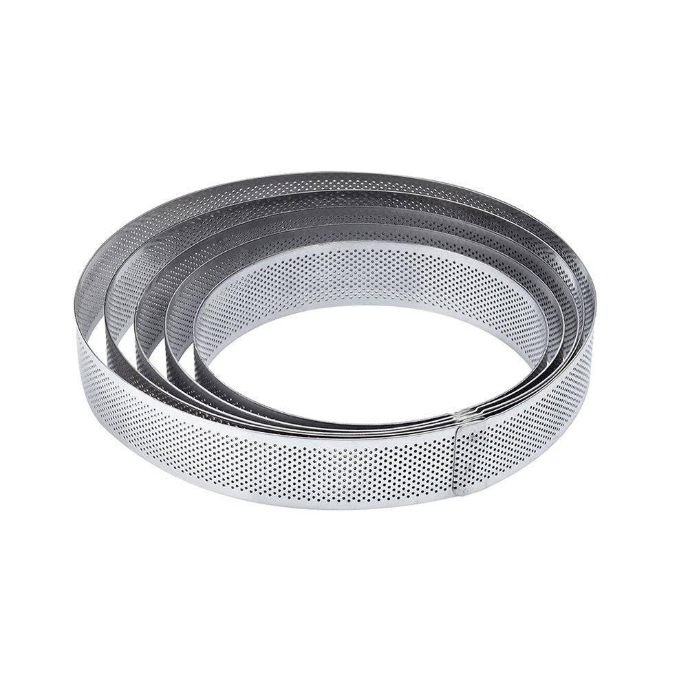 XF1535 -Round microperforated stainless steel bands ¯ 150 x h 35 mm - 2/4
servings - Zucchero Canada