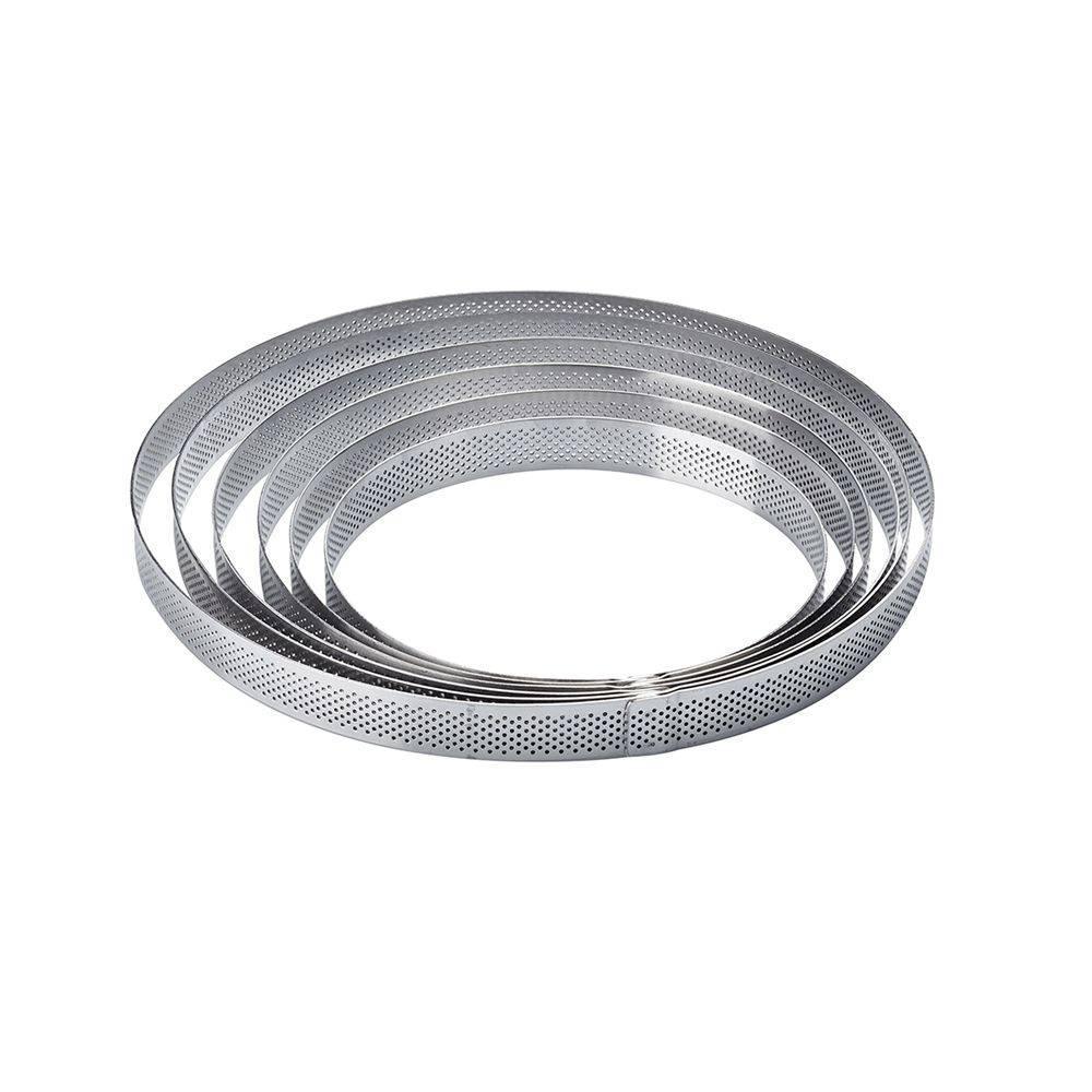 XF2320 -Round microperforated stainless steel bands ¯ 230 x h 20 mm - 14/16
servings - Zucchero Canada