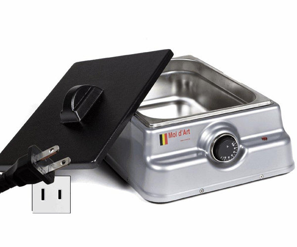 Chocolate Melter – 6 kg Capacity – Mol D'Art – Free Scraper & 1 kg