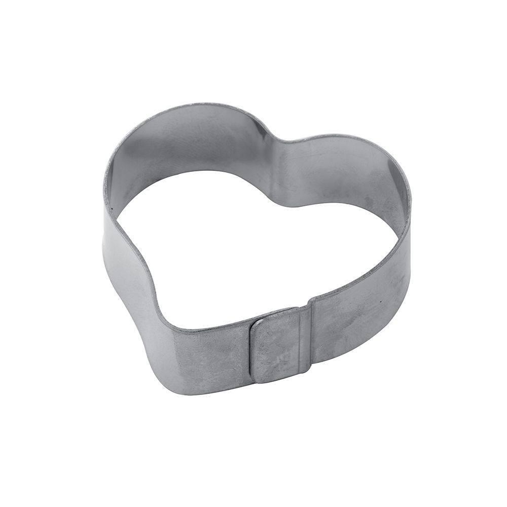 X20 - Smooth stainless steel heart bands for single-serving tarts 65 x 60 x h
20 mm - Zucchero Canada